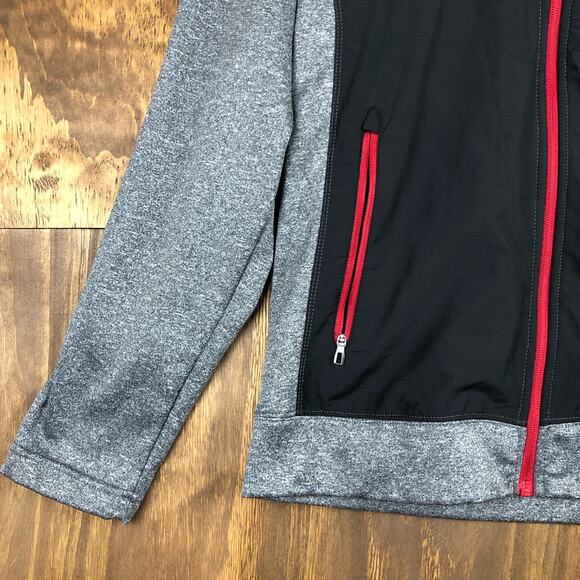 Norths End Womens Sweater Grey Leukemia & Lymphoma Society Full Zip Medium - Picture 3 of 13